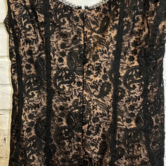 Nanette Lepore Black Lace Cordet Style Top - Picture 7 of 7